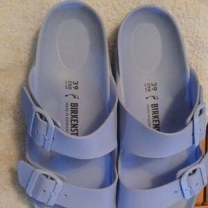 Birkenstock Blue Sandals EVA Two-Strap Design